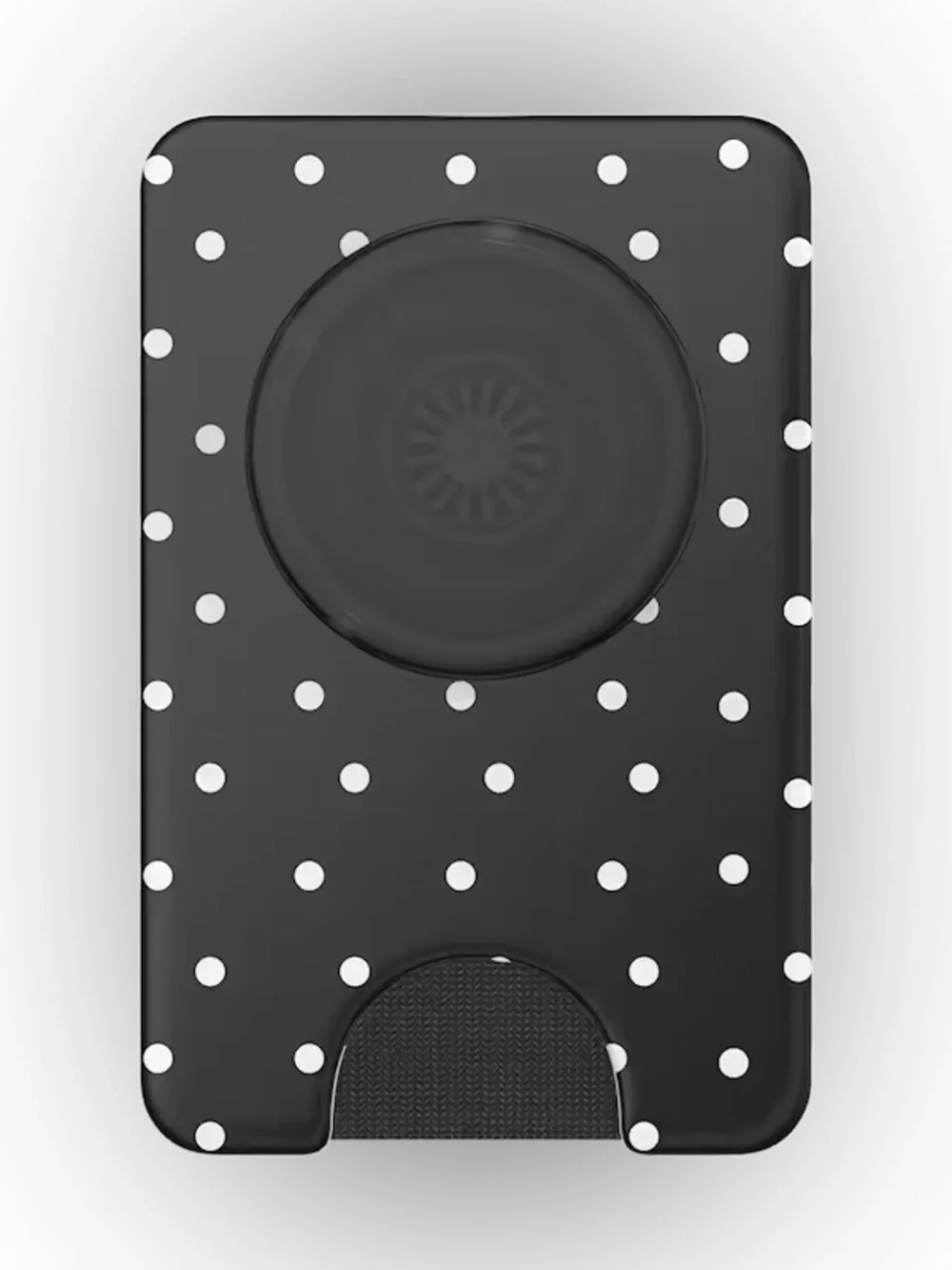 PopSockets Licorice Black Dot MagSafe PopWallet | Phone Grip | NEW